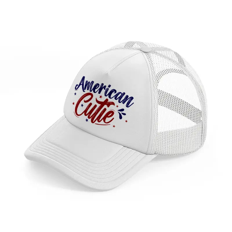 american cutie-01-white-trucker-hat