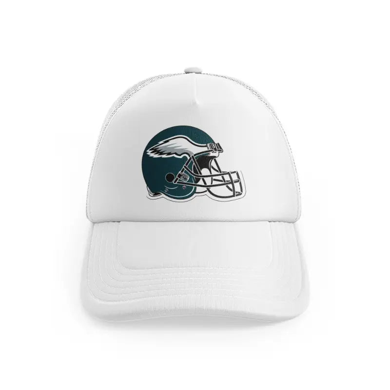 Philadelphia Eagles Helmetwhitefront view