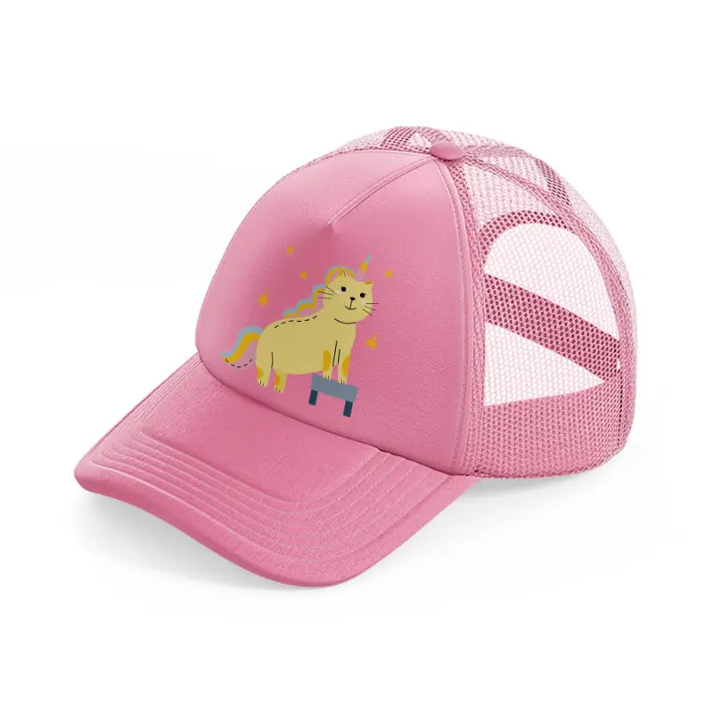 025 unicorn pink trucker hat