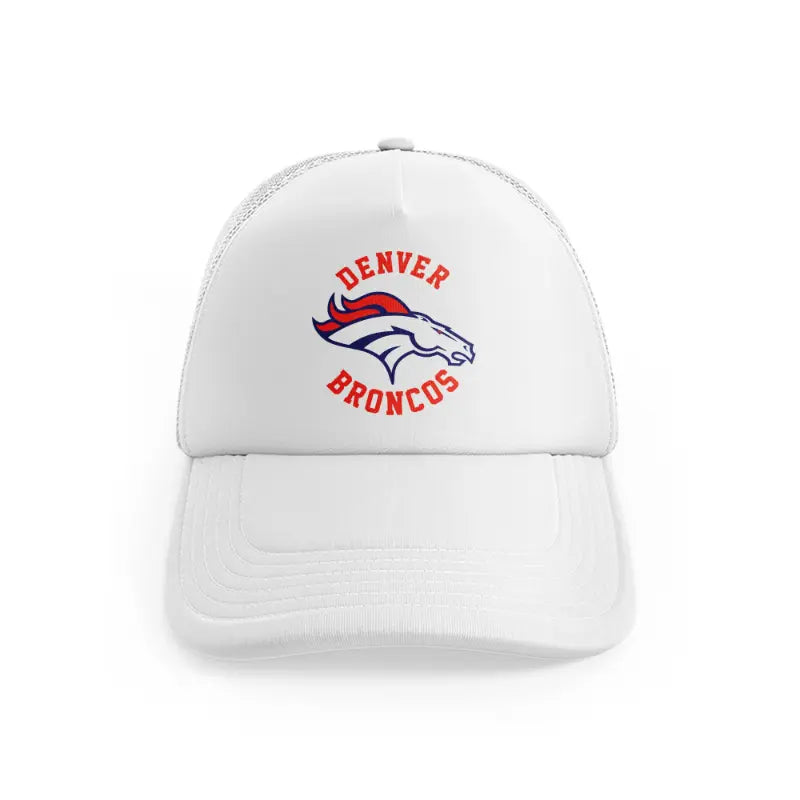 Denver Broncos Circlewhitefront view