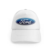Ford Bluewhitefront view