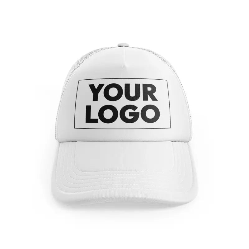 Custom Logo Trucker Hat By Richardson - Personalized Snapback With Leather & Mesh Back