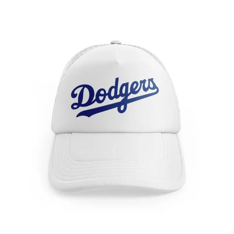 Dodgers Textwhitefront view