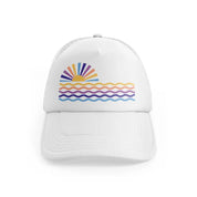 Sunsetwhitefront view