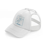 midnights white trucker hat