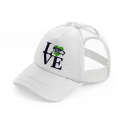 seattle seahawks love white trucker hat