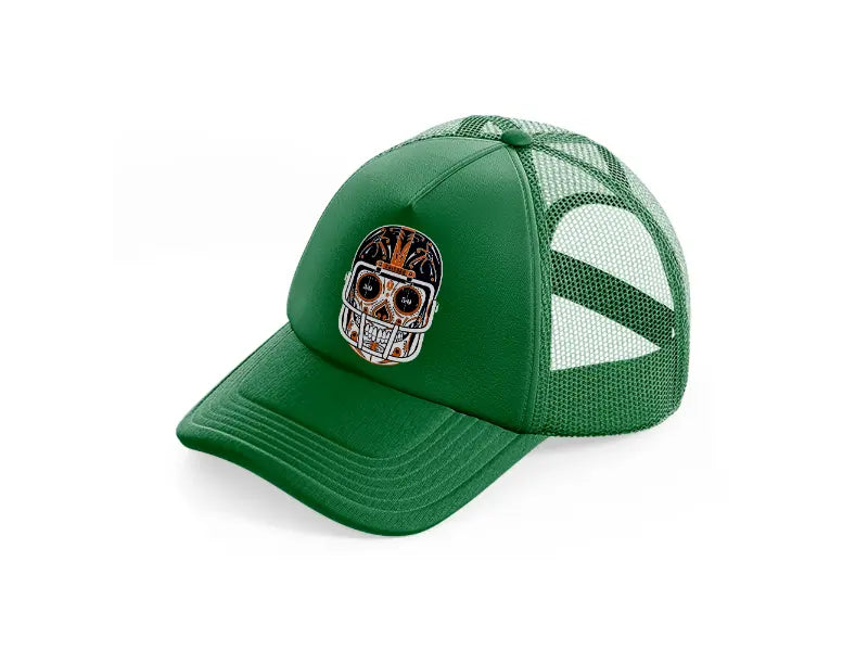 chicago bears mexican helmet green trucker hat