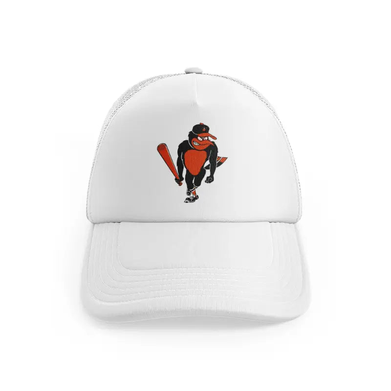 Baltimore Orioles Angrywhitefront view