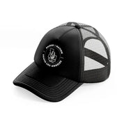 oakland raiders retro badge black trucker hat