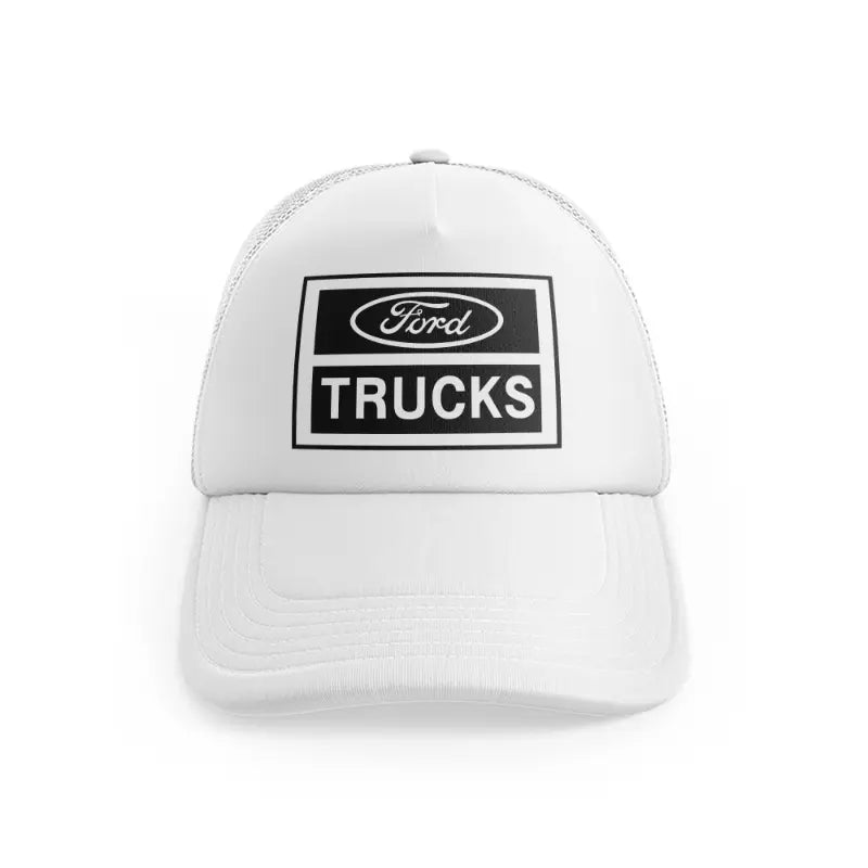 Ford Truckswhitefront view