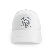 Newyork Yankees White Emblemwhitefront view