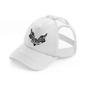 harley davidson motorcycles white trucker hat