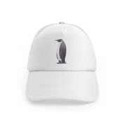 018 penguin white trucker hat