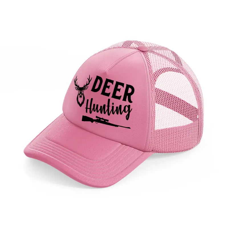 deer hunting pink trucker hat