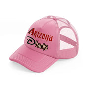 arizona d backs pink trucker hat
