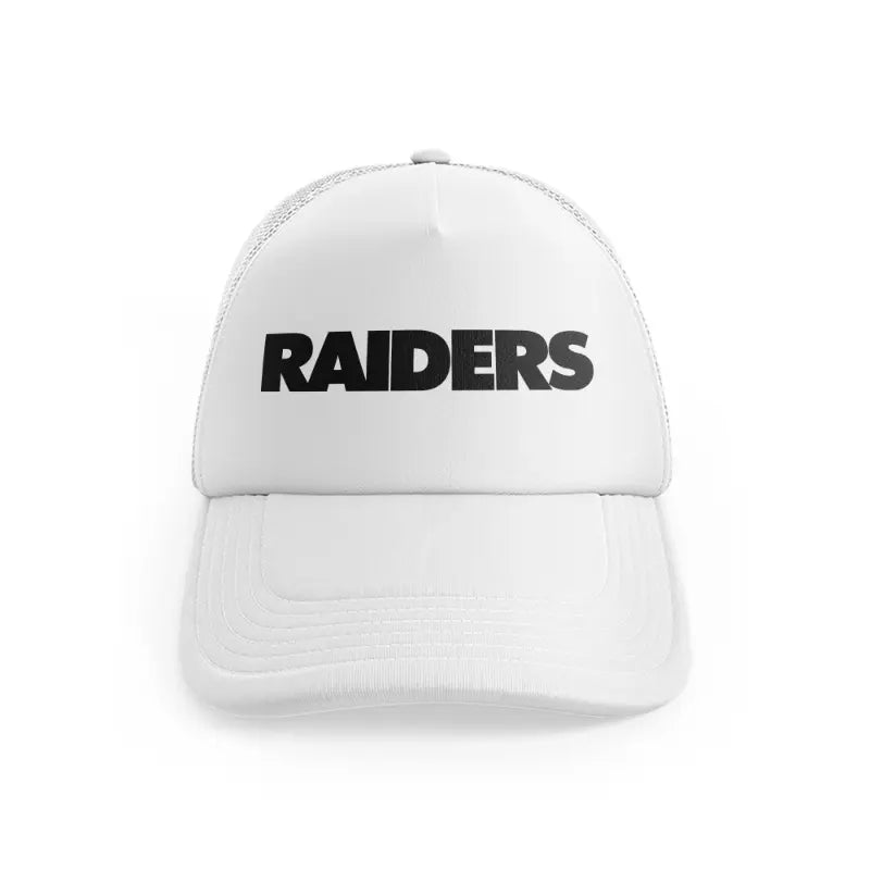 Oakland Raiders Boldwhitefront view
