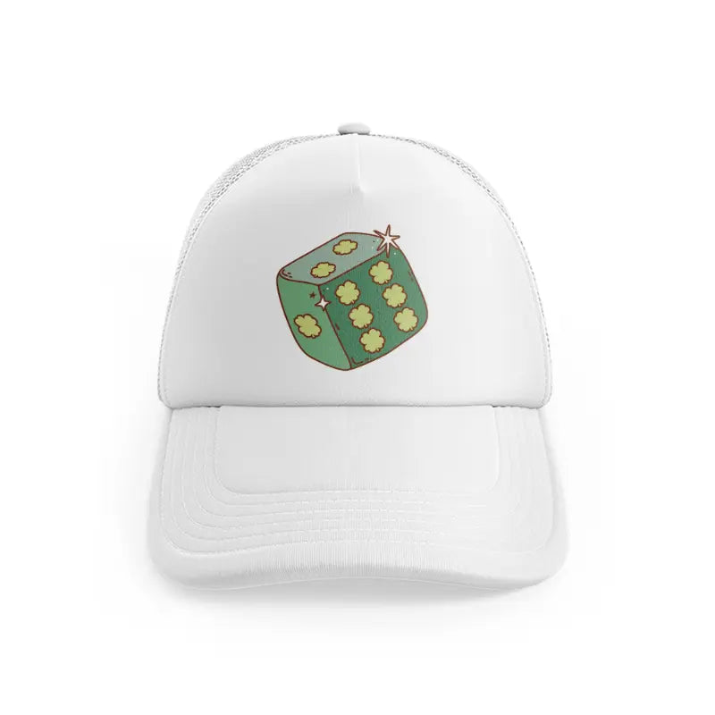 Clover Dicewhitefront view