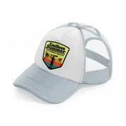 endless summer california beach surf club grey trucker hat