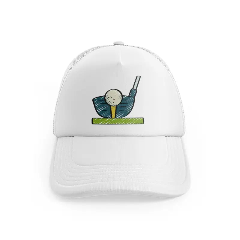 Golf Ball Stickwhitefront view