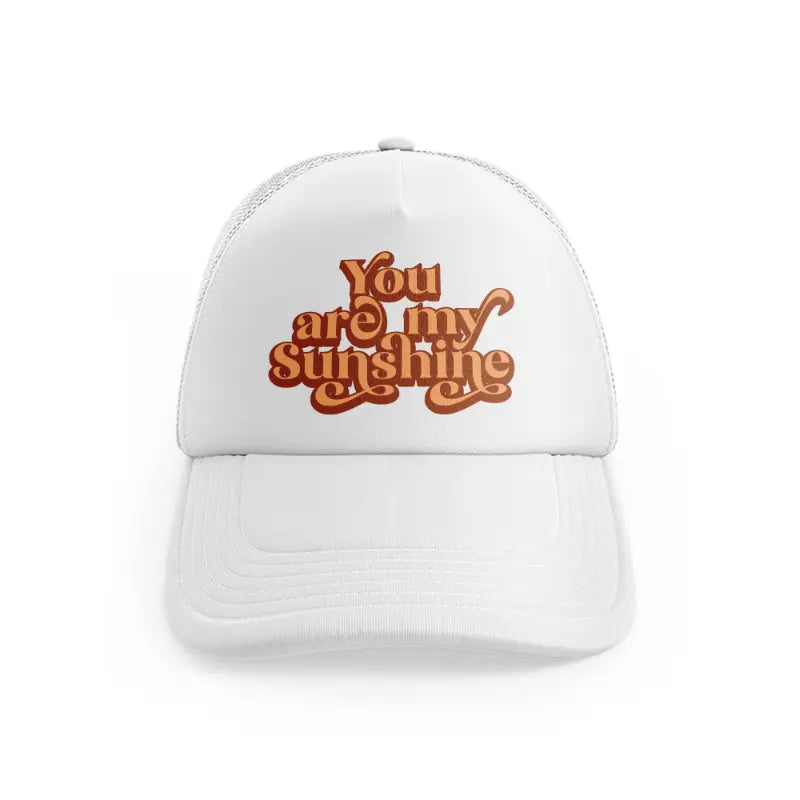 quote 01 white trucker hat