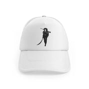 Lady With Weaponswhitefront view