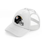 pittsburgh steelers helmet white trucker hat