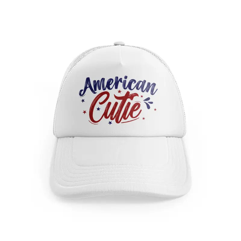 american cutie-01-white-trucker-hat