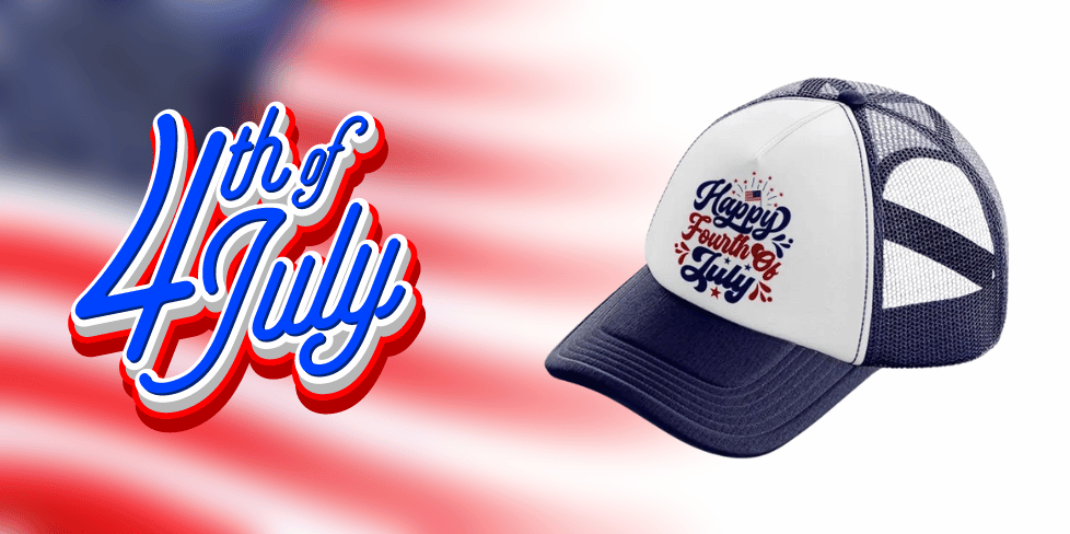 4th Of July Trucker Hats