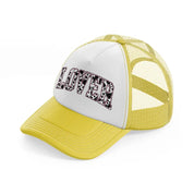 lover cow pink-yellow-trucker-hat