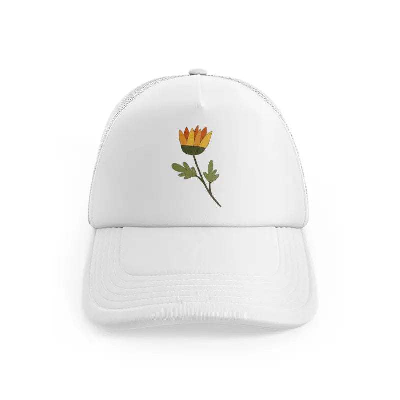 floral elements-33-white-trucker-hat