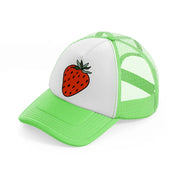 retro elements 46 lime green trucker hat