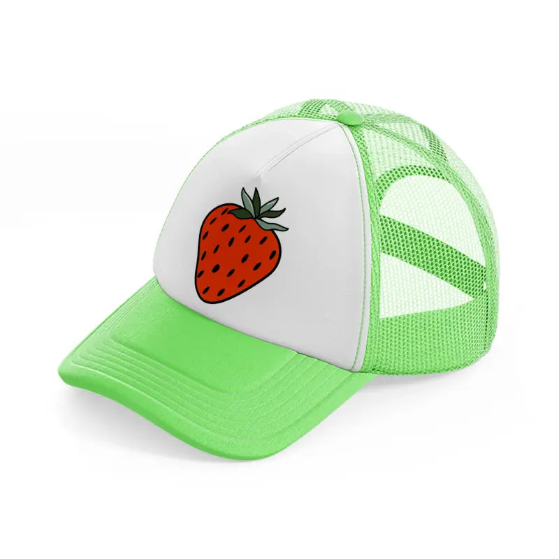 retro elements 46 lime green trucker hat