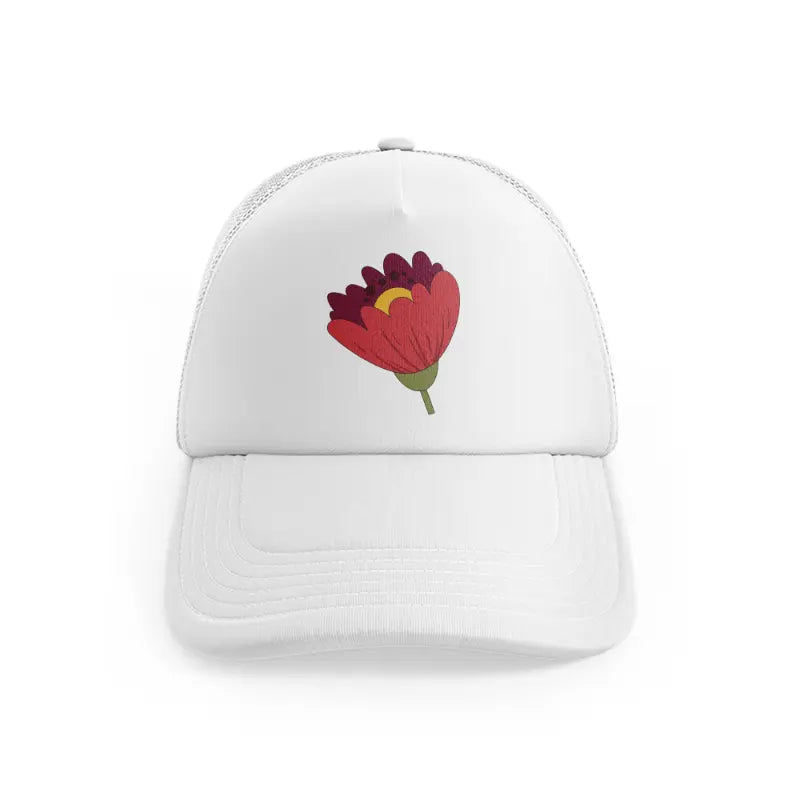 floral elements-34-white-trucker-hat