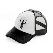 beer season black and white trucker hat