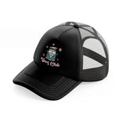 surf club van black trucker hat