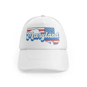 Maryland Flagwhitefront-view