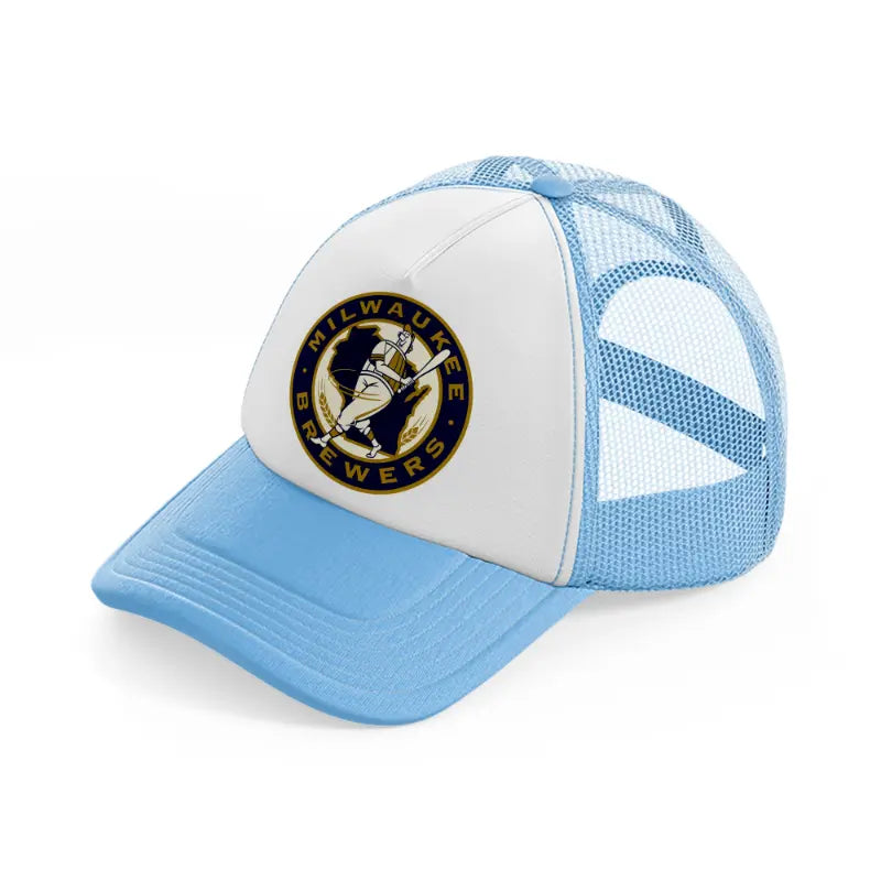 milwaukee brewers supporter-sky-blue-trucker-hat
