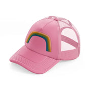 groovy shapes 01 pink trucker hat