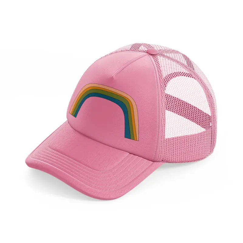 groovy shapes-01-pink-trucker-hat