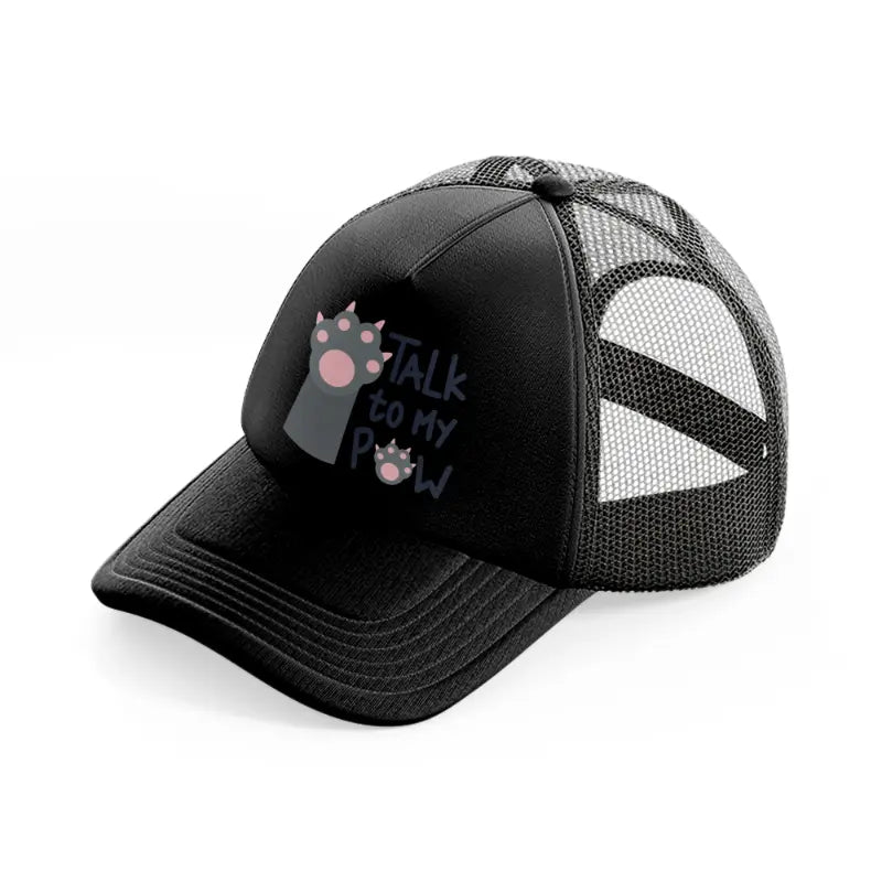 cat (2)-black-trucker-hat