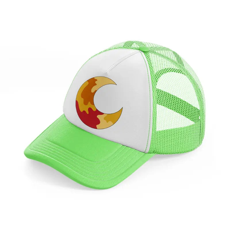 groovy elements-40-lime-green-trucker-hat