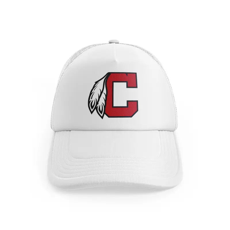 Cleveland Indians Letterwhitefront view