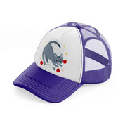 004-flower-purple-trucker-hat