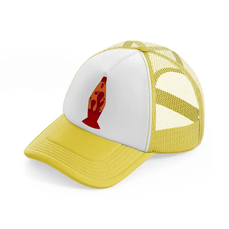 groovy elements-32-yellow-trucker-hat