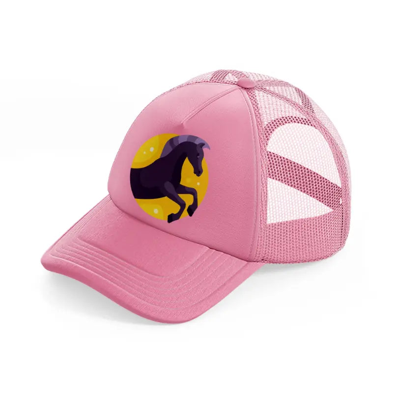 chinese zodiac (10) pink trucker hat