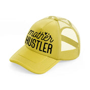 mother hustler-gold-trucker-hat