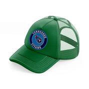 tennessee titans badge-green-trucker-hat