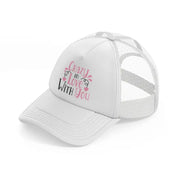 crazy in love with you-white-trucker-hat
