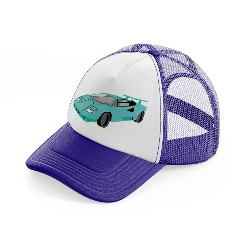 80s megabundle 45 purple trucker hat