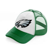 philadelphia eagles emblem-green-and-white-trucker-hat